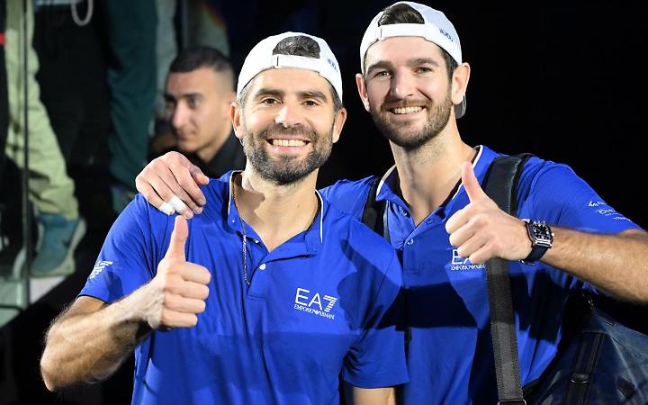 A Rotterdam Simone Bolelli e Andrea Vavassori dominano Sander Gille e Sem Verbeek e sono in semifinale