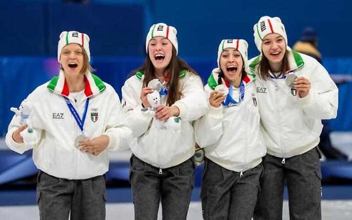 Arianna Fontana e la staffetta di short track
