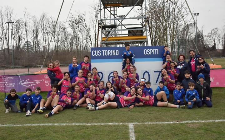 Le ragazze dell'Iveco CUS Torino battono il Neapolis e restano in serie A Elite,