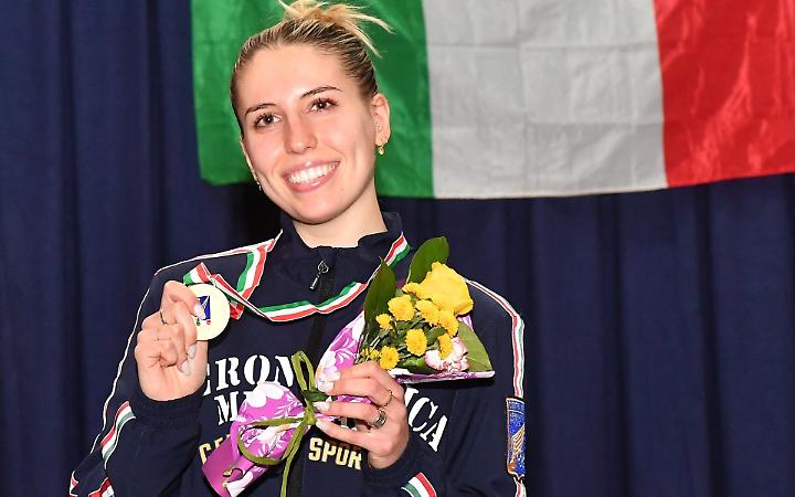 Ai Campionati Italiani Under 23 di Caorle secondo titolo per gli spadisti Gaia Caforio e Simone Mencarelli