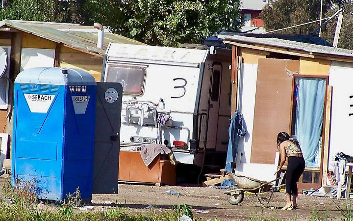 Carmagnola, sgomberato il campo nomadi di via Rio Tercero