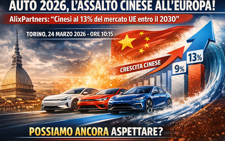 Auto, la marea cinese sale: allarme e numeri dal forum di Torino