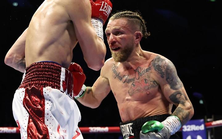 Francesco Grandelli battuto da Liam Davies, non va a buon fine l'assalto al titolo europei dei piuma