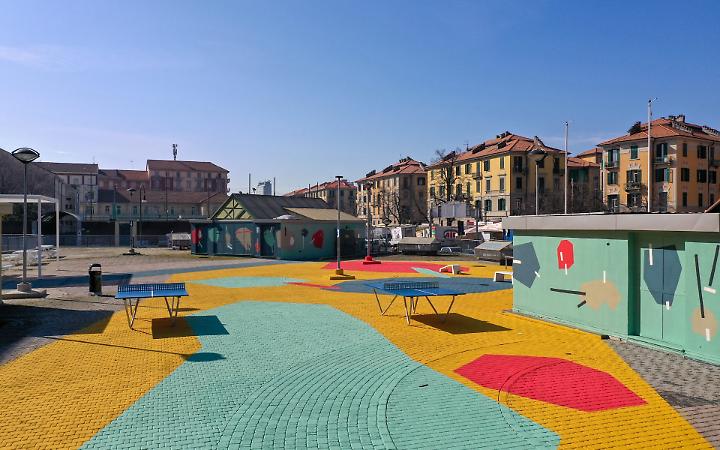 Trasformano un ex mercato abbandonato