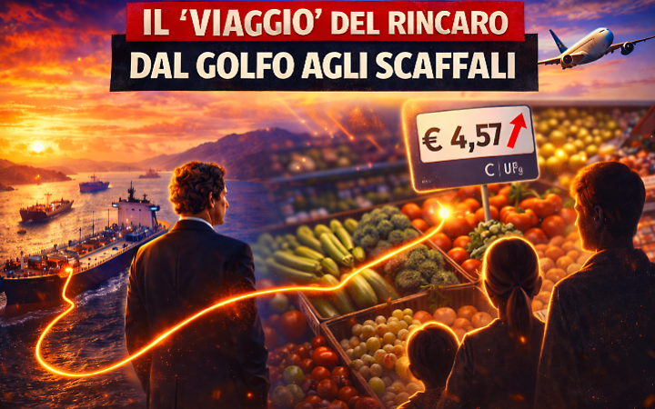 Dalla guerra nel Golfo al carrello della spesa: ecco come il blocco di Hormuz sta cambiando prezzi (e vacanze) degli italiani