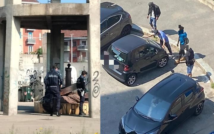 Blitz al parco Peccei, cacciati i senzatetto ma non gli spacciatori