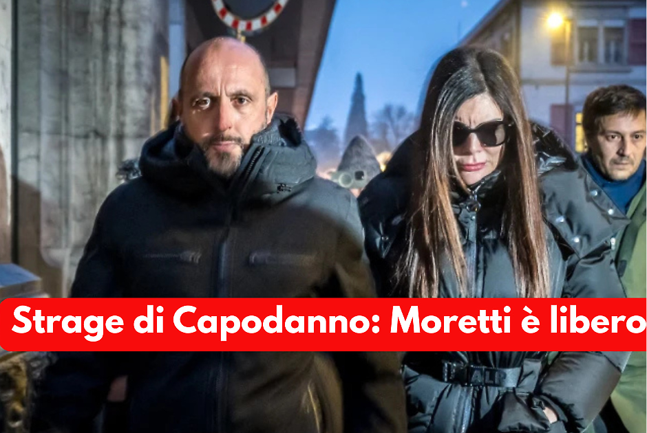 Crans-Montana: scarcerato Jacques Moretti e "sconto" sulla cauzione da 200.000 franchi (perch&eacute; ha il mutuo)