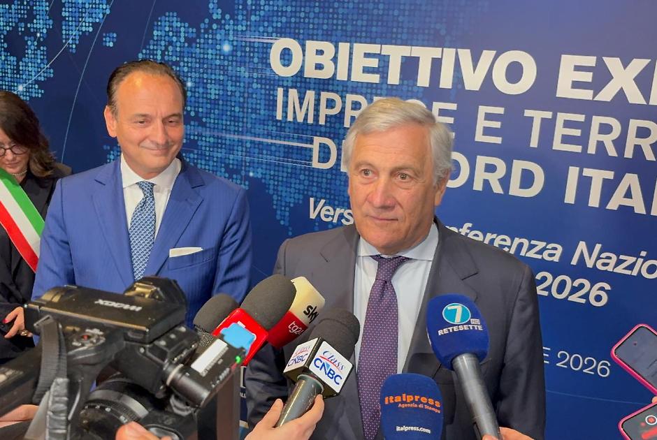 Tajani a Torino per le imprese del Nord: "La qualit&agrave; dei prodotti pu&ograve; superare le dogane"