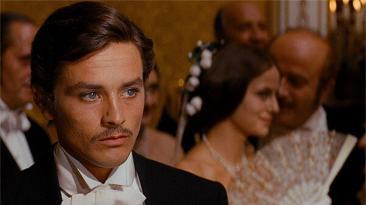 Alain Delon nel film "Il Gattopardo" - 1963