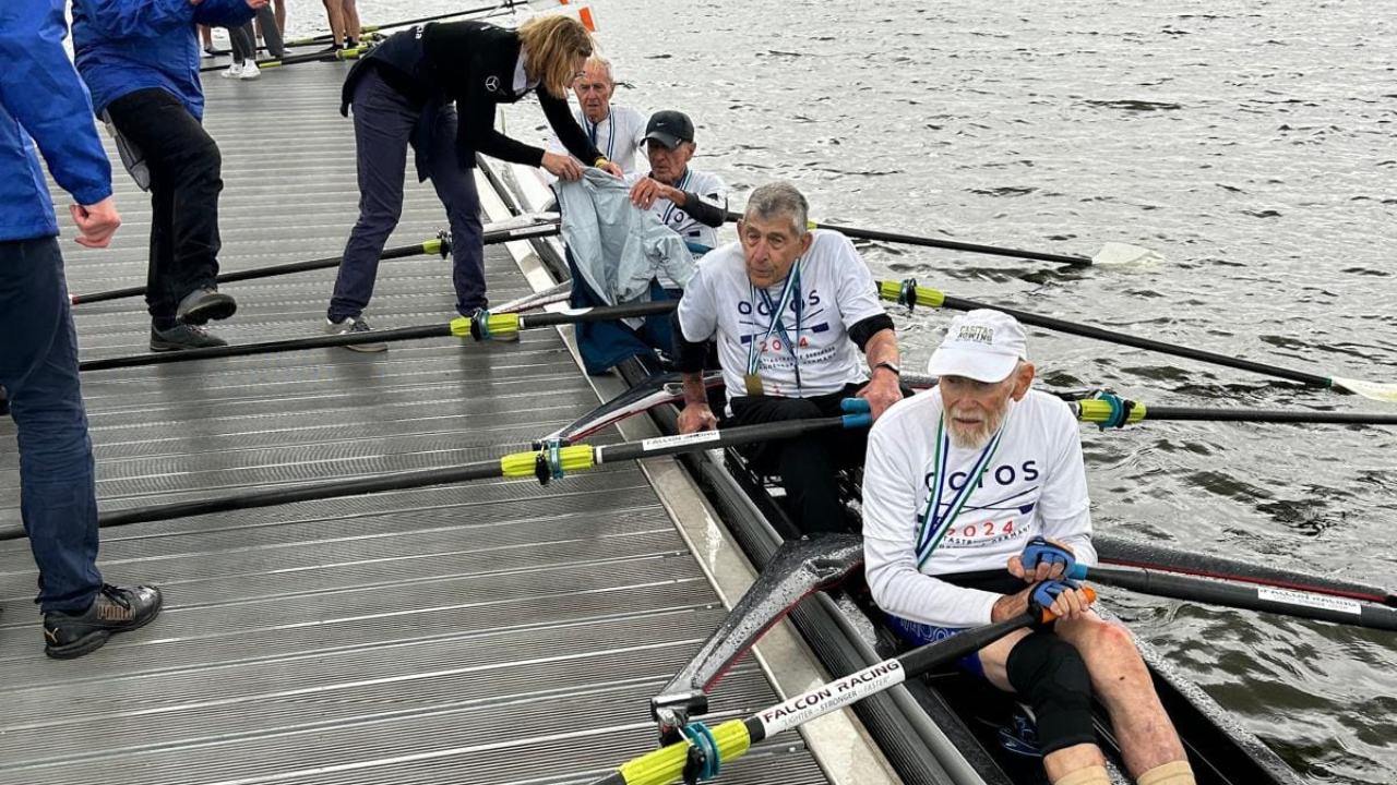 Giorgio Pellicelli (88 anni), Don Tanhauser (90), Art Wright (89) e Andrzej Pogorzelski (85)