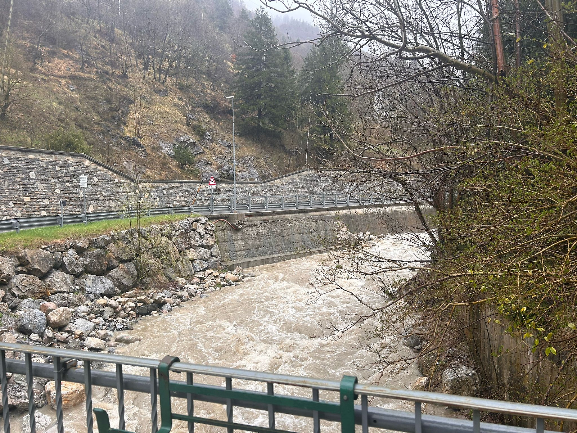 Situazione torrente Vermenagna