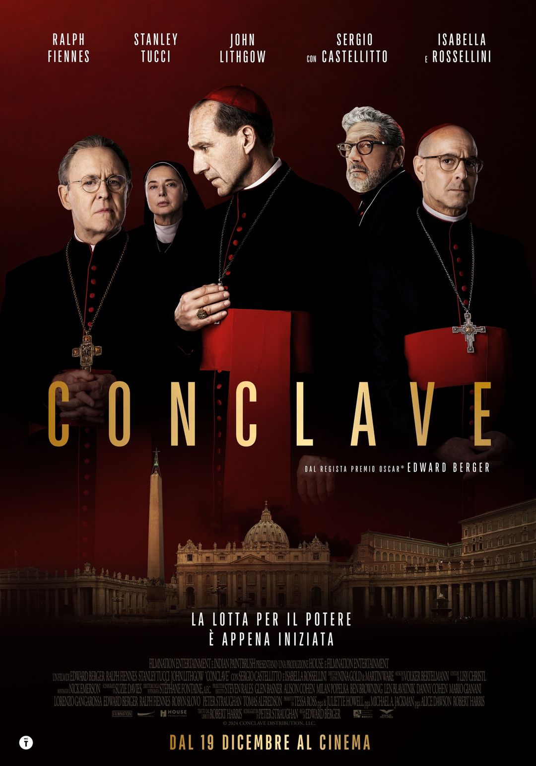 Film "Conclave", 2024, diretto da Edward Berger
