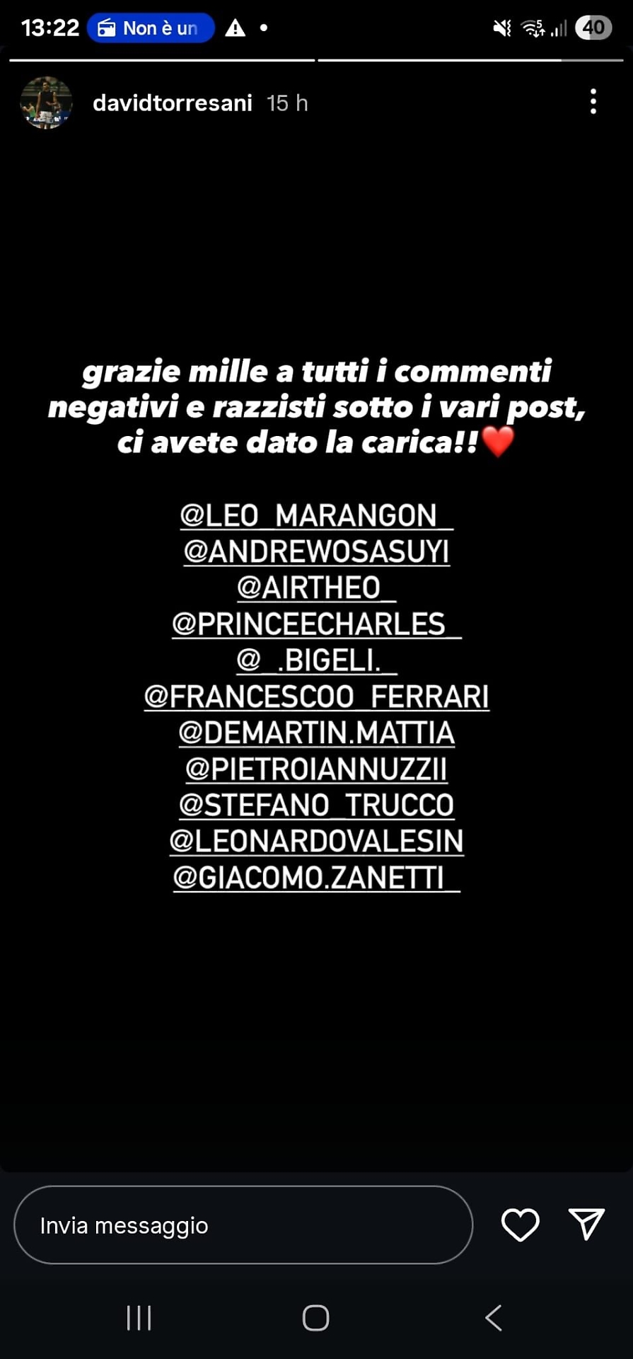 La storia di risposta