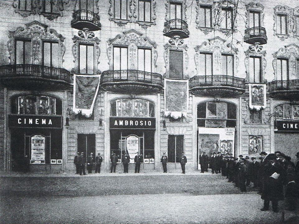 Immagine dell'Ambrosio Film in corso Vittorio