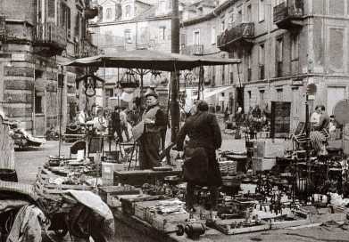 I robivecchi del "Balon" negli anni '50