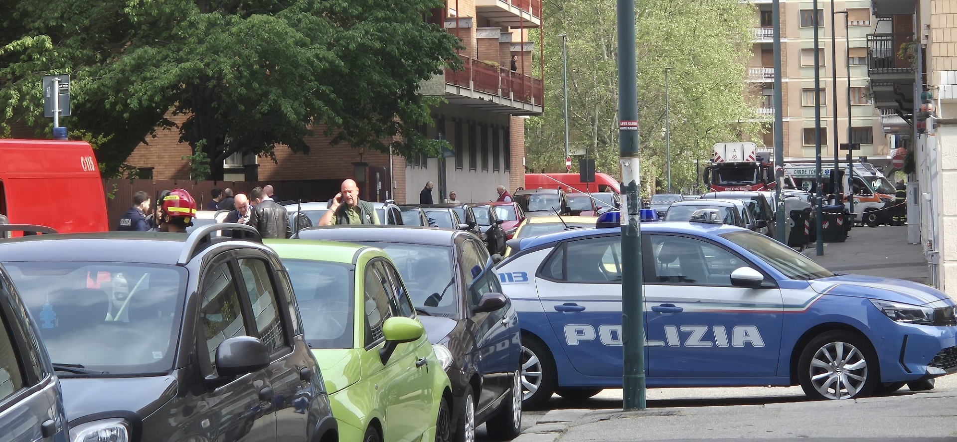 La presenza dell’uomo ha determinato l’intervento dei soccorritori e delle forze dell’ordine